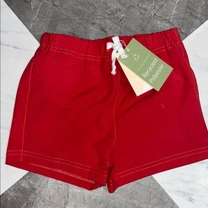 NEW Andie the kids swim trunk cherry red sz 4T